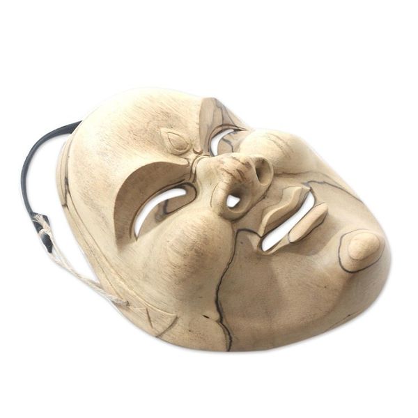 Alternate image for Balinese Hibiscus Wood Mask Ancestors