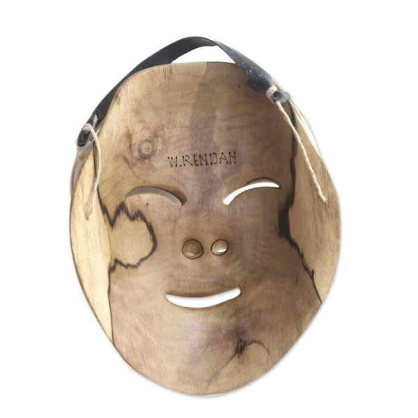 Alternate image for Balinese Hibiscus Wood Mask Ancestors