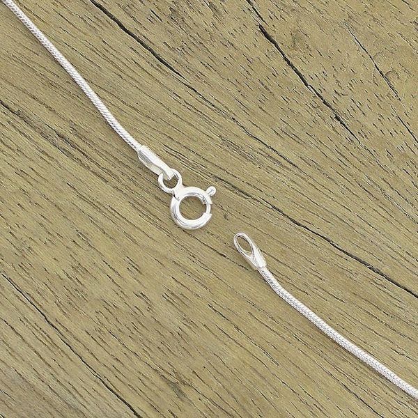 Alternate image for Sterling Silver and Garnet Necklace Modern Jewelry Angel of Love