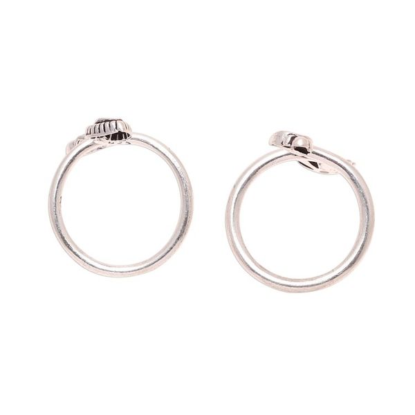 Alternate image for Cultured Pearl and Sterling Silver Toe Rings from India Twin Glory