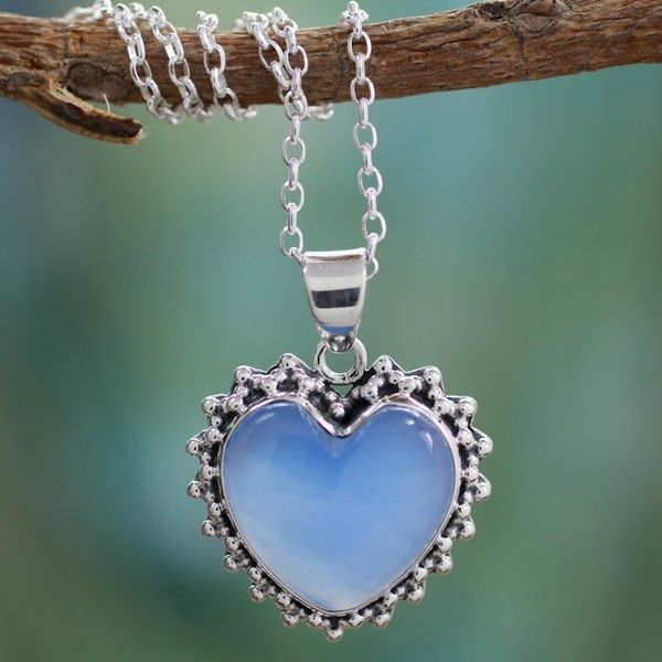 Alternate image for Sterling silver heart necklace Harmonious Heart