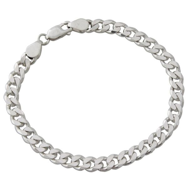 Alternate image for Indian Handcrafted Sterling Silver Mens Bracelet Hip Hop Connection