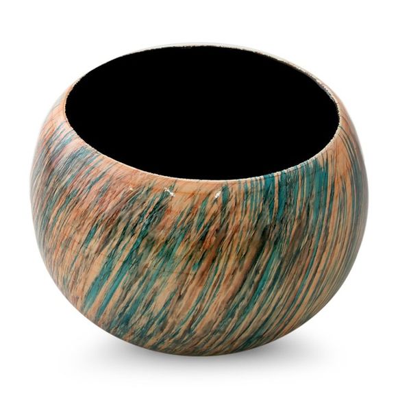 Alternate image for Artisan Crafted Wood Bangle Bracelet Peach Breeze
