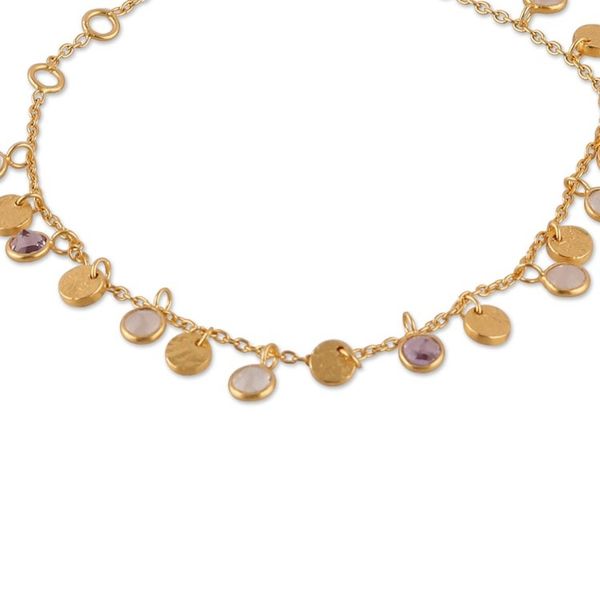 Alternate image for Fairy-Inspired Gold-Plated 2-Carat Multi-Gemstone Bracelet Fairy Fusion