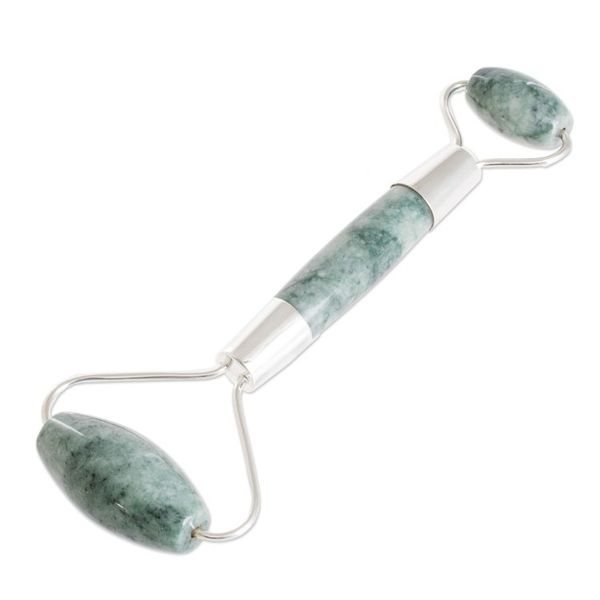 Alternate image for Light Green Jade Roller Beauty Enhanced