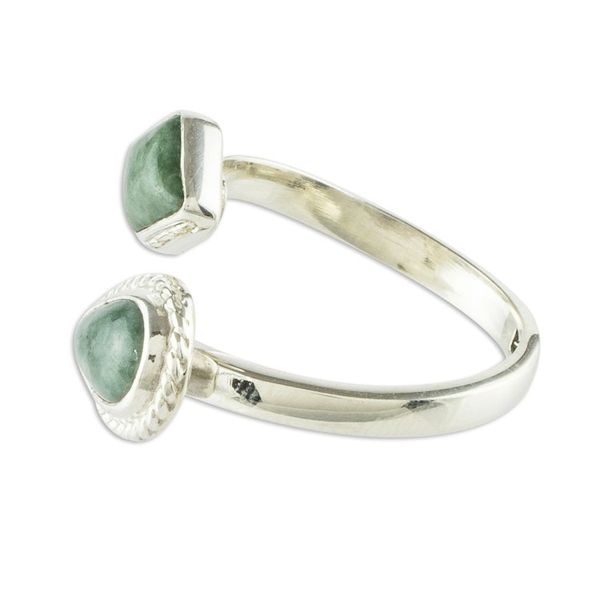 Alternate image for Handmade Jade Wrap Ring from Guatemala Odds and Ends