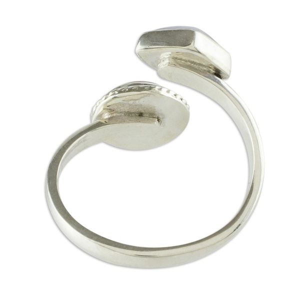 Alternate image for Rhodonite and Lilac Jade Wrap Ring Chance Encounter
