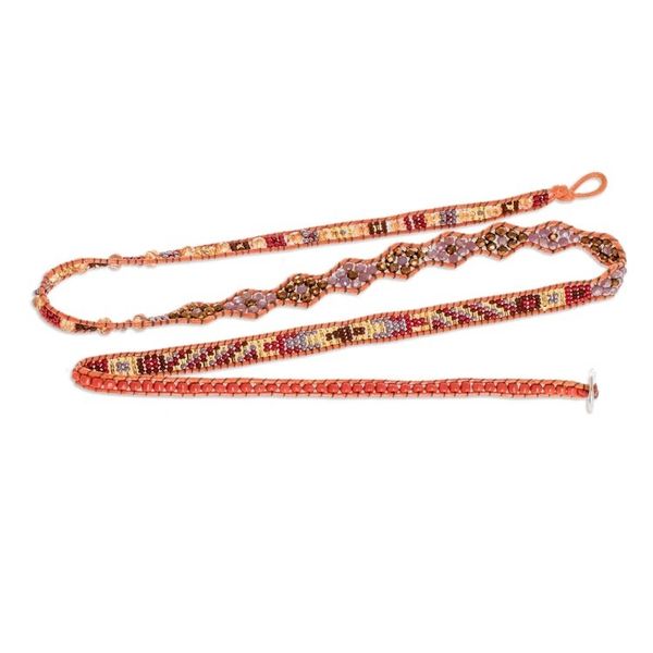 Alternate image for Handcrafted Beaded Positive Energy Long Wrap Bracelet Radiant Protection