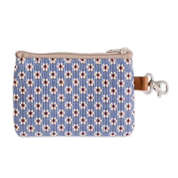Alternate image for All Cotton Blue Coin Purse Blue Ditsy