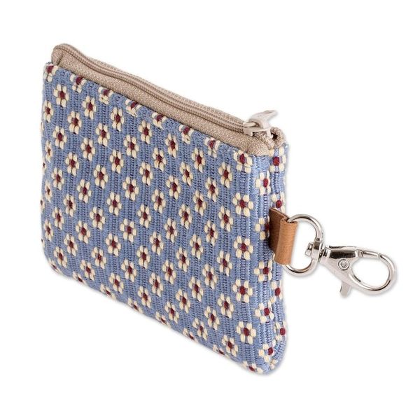 Alternate image for All Cotton Blue Coin Purse Blue Ditsy