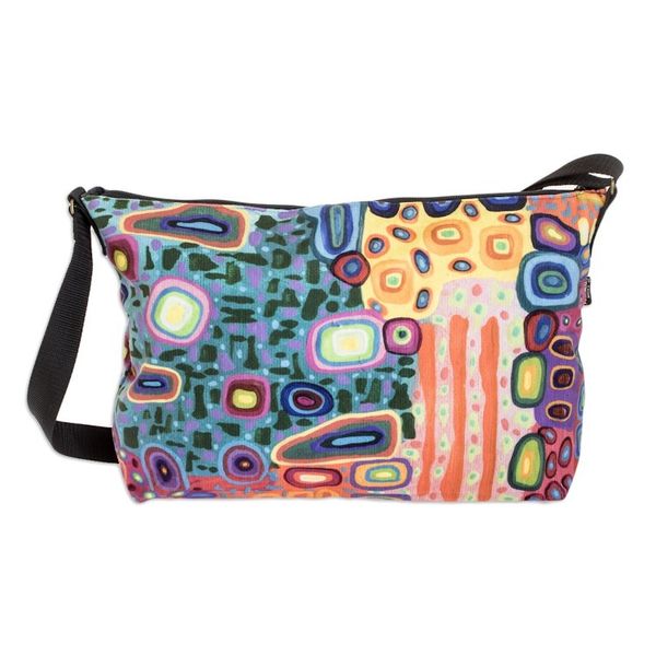 Alternate image for Multicolored Shoulder Bag from Costa Rica Richness of Colors