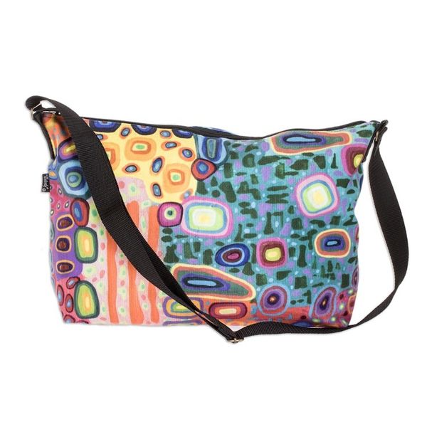 Alternate image for Multicolored Shoulder Bag from Costa Rica Richness of Colors