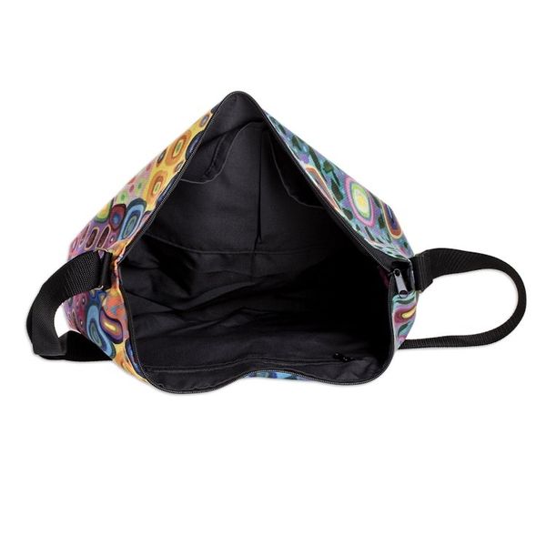 Alternate image for Multicolored Shoulder Bag from Costa Rica Richness of Colors