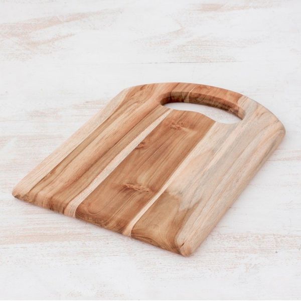 Alternate image for Handmade Wood Cutting Board Chefs Delight