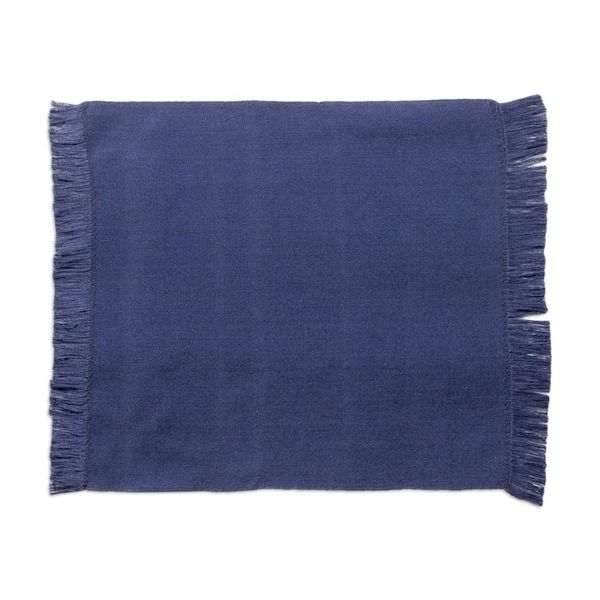 Alternate image for Handwoven Cotton Crimson Placemats with Napkins Set of 4 Crimson Custom