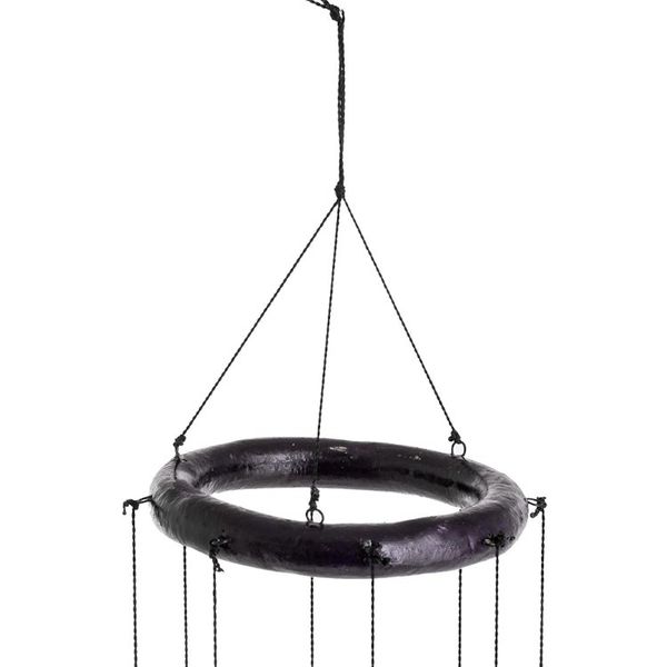 Alternate image for Ceramic Mobile with Eight Multicolored Hummingbirds Circling Hummingbirds