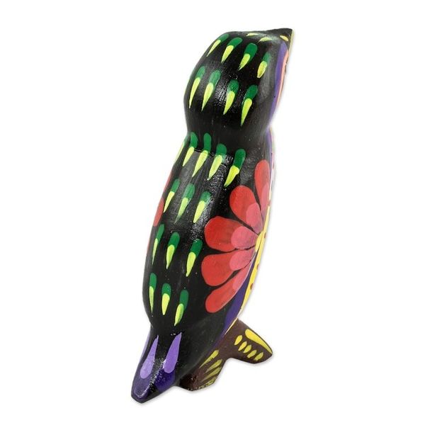 Alternate image for Multicolored Hand Painted Penguin Figurine Emperor Penguin