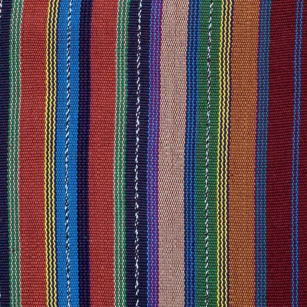 Alternate image for Colorful Striped Cotton Dish Towel Hand-Woven in Guatemala Traditional Colors