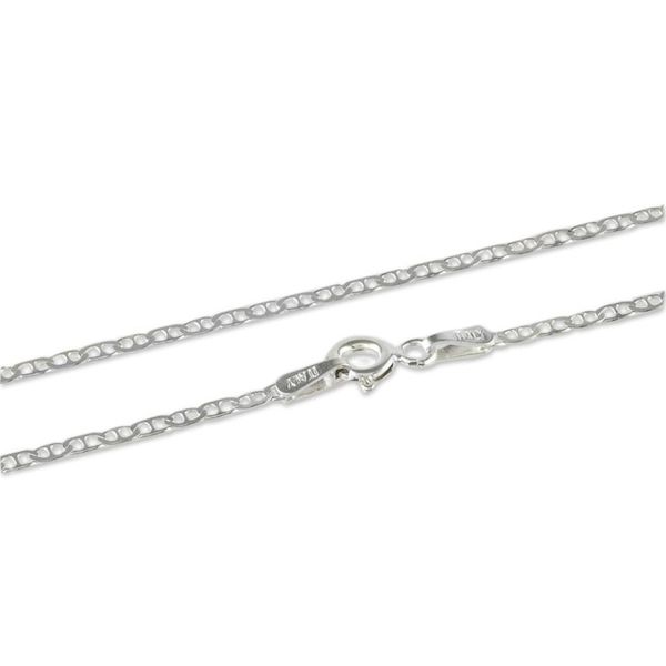 Alternate image for Green Jade and Sterling Silver Pendant Necklace Refined Ridge