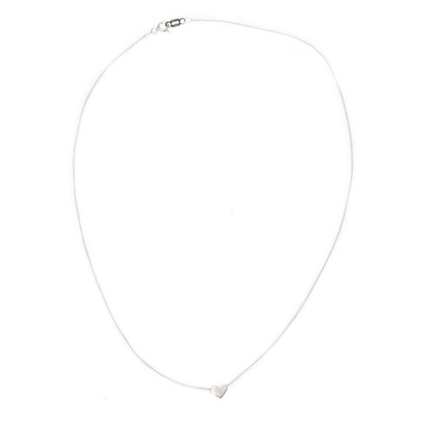 Alternate image for Taxco Silver Pendant Necklace from Mexico Hopeful Heart