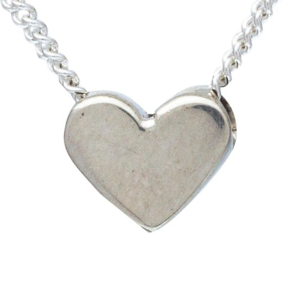 Alternate image for Taxco Silver Pendant Necklace from Mexico Hopeful Heart