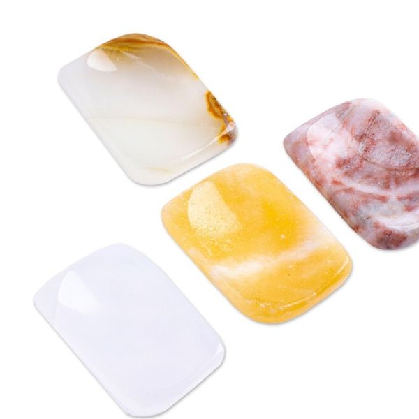Alternate image for Set of 2 Geometric Reclaimed Marble Stress-Relieving Stones Intense Relief