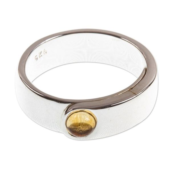 Alternate image for Hand Crafted Citrine Ring Focal Point