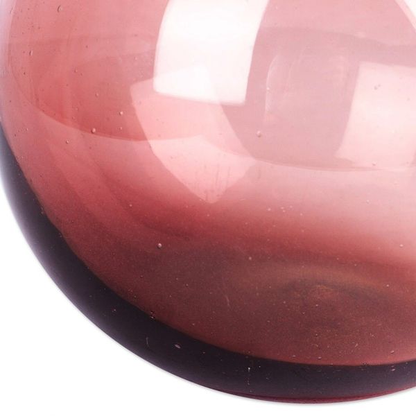 Alternate image for Eco-Friendly Handblown Clear Bordeaux Glass Vase Bordeaux Dream