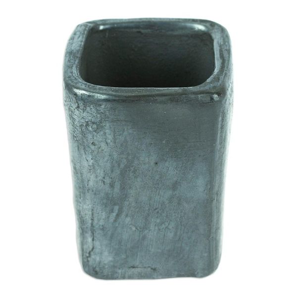 Alternate image for Handcrafted Barro Negro Shot Glass from Mexico Festive Tradition