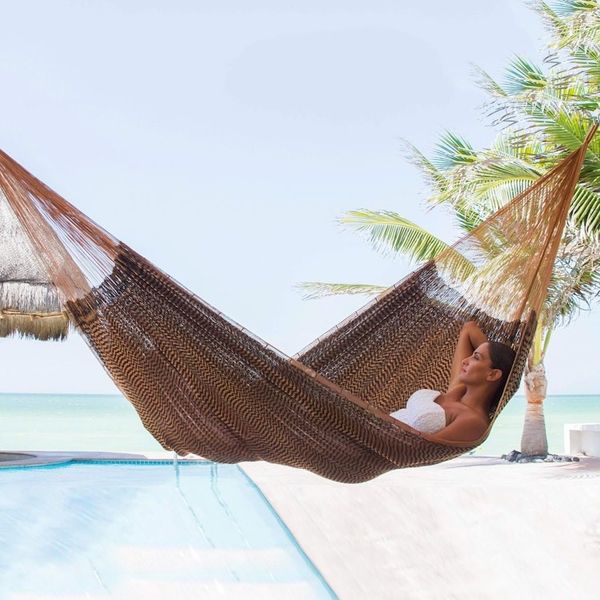 Alternate image for Handcrafted Mayan Hammock Double Caribbean Mambo