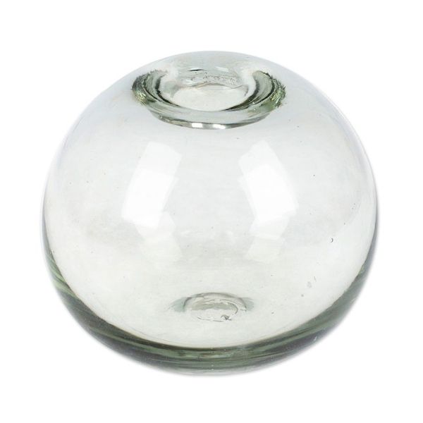 Alternate image for Avant-Garde Handblown Sphere Recycled Glass Incense Diffuser Essential Sphere