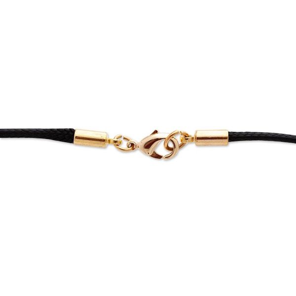 Alternate image for 14k Gold-Accented Necklace with Heart-Shaped Howlite Pendant Creative Love