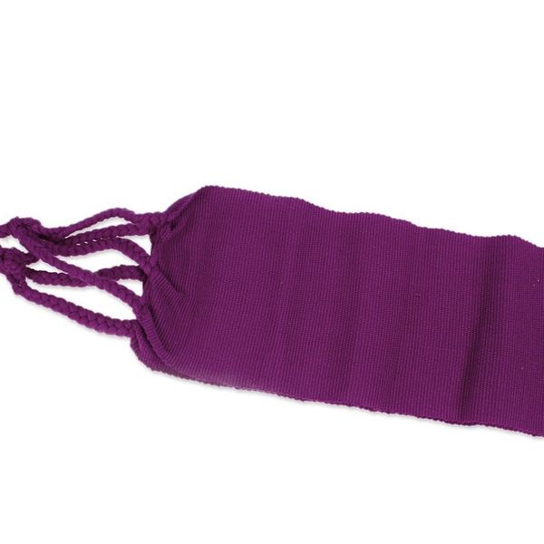 Alternate image for Handloomed 100 Cotton Obi Wrap Belt in an Aubergine Hue Aubergine Status