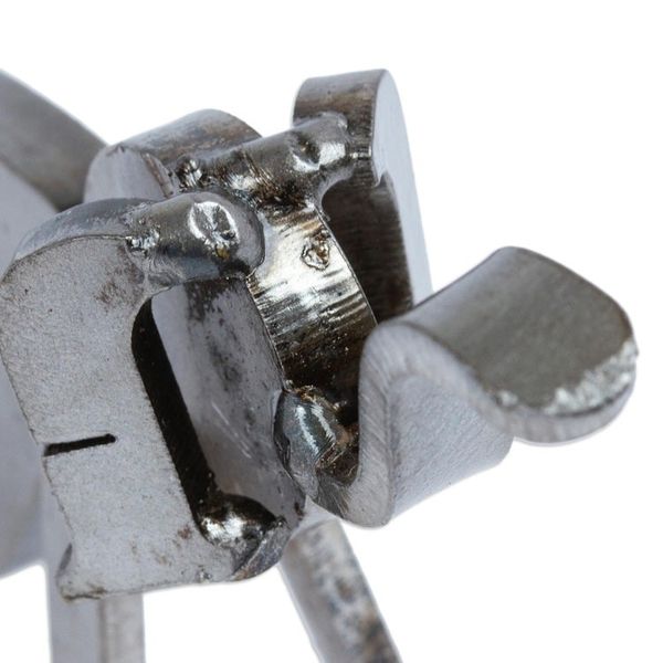 Alternate image for Recycled Auto Parts Elephant Figurine Handmade in Mexico Microelephant