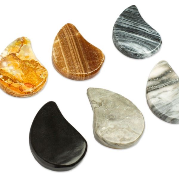 Alternate image for Drop-Shaped Stones for Stress Relief from Mexico Pair Stability Drop