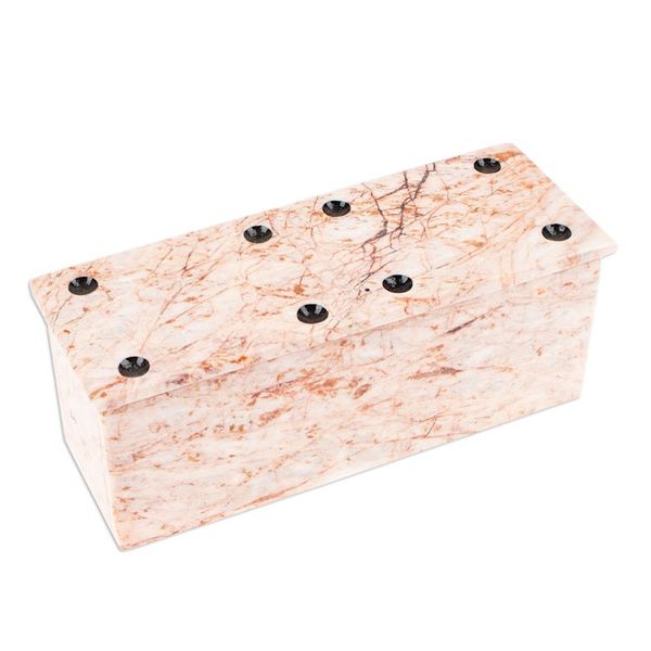 Alternate image for Pink Marble Domino Set from Mexico Chance and Skill