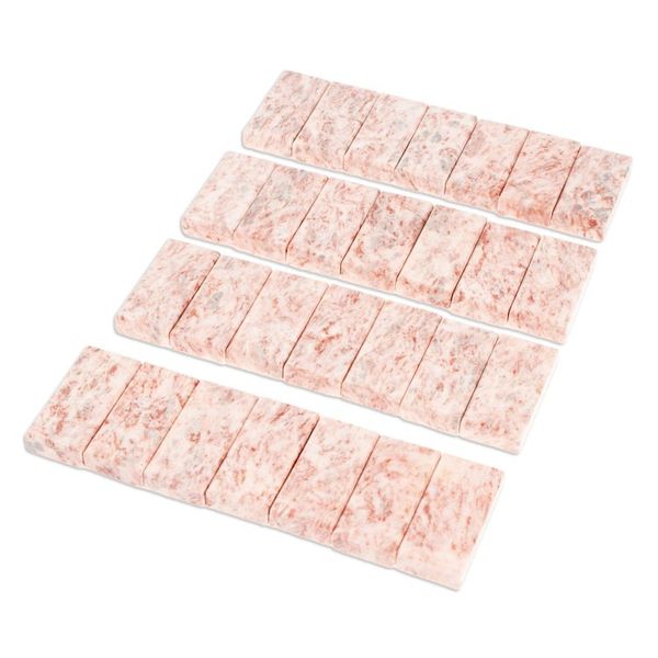 Alternate image for Pink Marble Domino Set from Mexico Chance and Skill