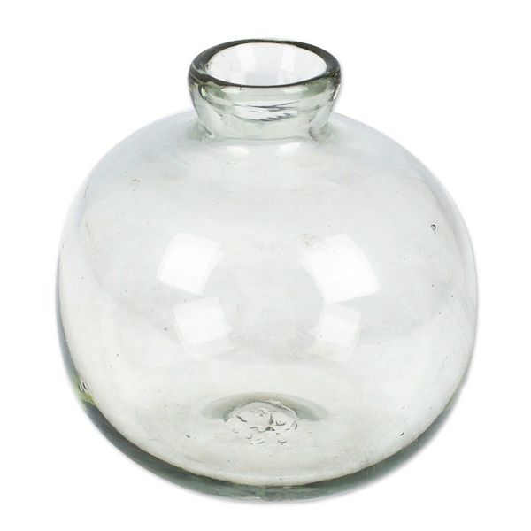 Alternate image for Artisan-Made Bottle-Shaped Recycled Glass Incense Diffuser Lusciousness Bottle