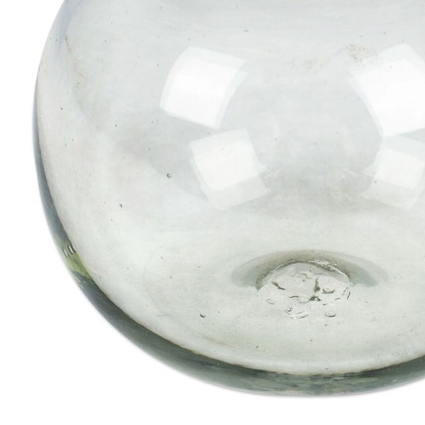 Alternate image for Artisan-Made Bottle-Shaped Recycled Glass Incense Diffuser Lusciousness Bottle