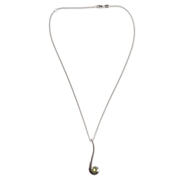 Alternate image for August Birthstone Pendant Necklace Embrace