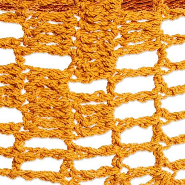 Alternate image for Amber Brown Tasseled Cotton Hammock Double from Mexico Veranda in Honey