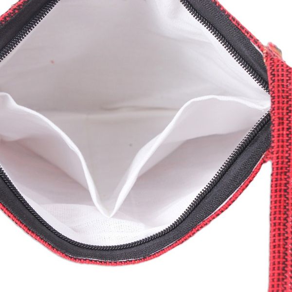 Alternate image for Classic Elephant-Themed Floral Red Sling made in Thailand Elephants Majesty