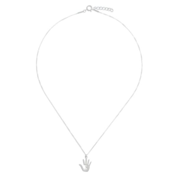Alternate image for Inspirational Sterling Silver Pendant Necklace from Thailand Forever Together