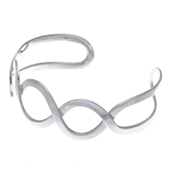 Alternate image for Sterling Silver Cuff Bracelet Waves