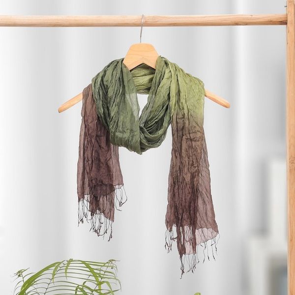 Alternate image for Hand Crafted Silk Scarf from Thailand Earth Day