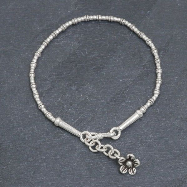 Alternate image for Silver Link Bracelet with Extender Chain from Thailand Beauty and Love