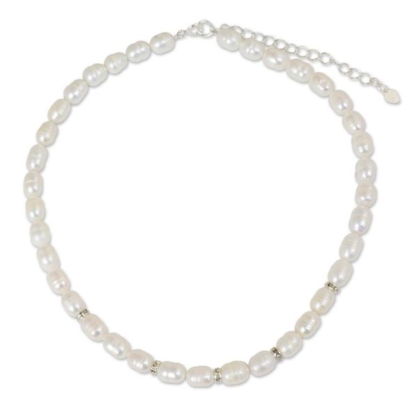 Alternate image for Handmade Pearl Strand Necklace Debutante