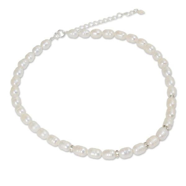 Alternate image for Handmade Pearl Strand Necklace Debutante