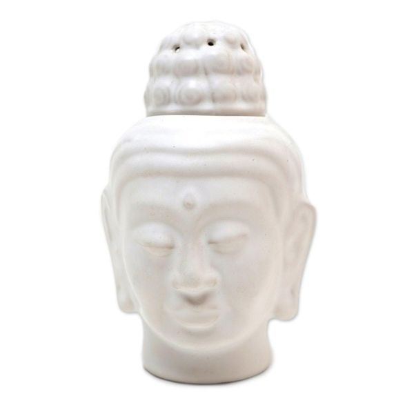 Alternate image for Artisan Crafted Buddha-Themed Ceramic Oil Warmer Buddha Burner