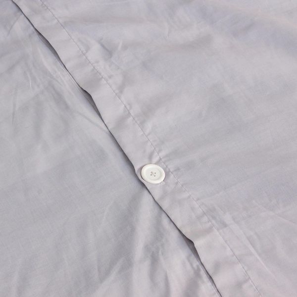 Alternate image for Guatemalan Cotton Duvet Cover in Cadet Blue and Pearl Grey Dreamy Cadet Blue